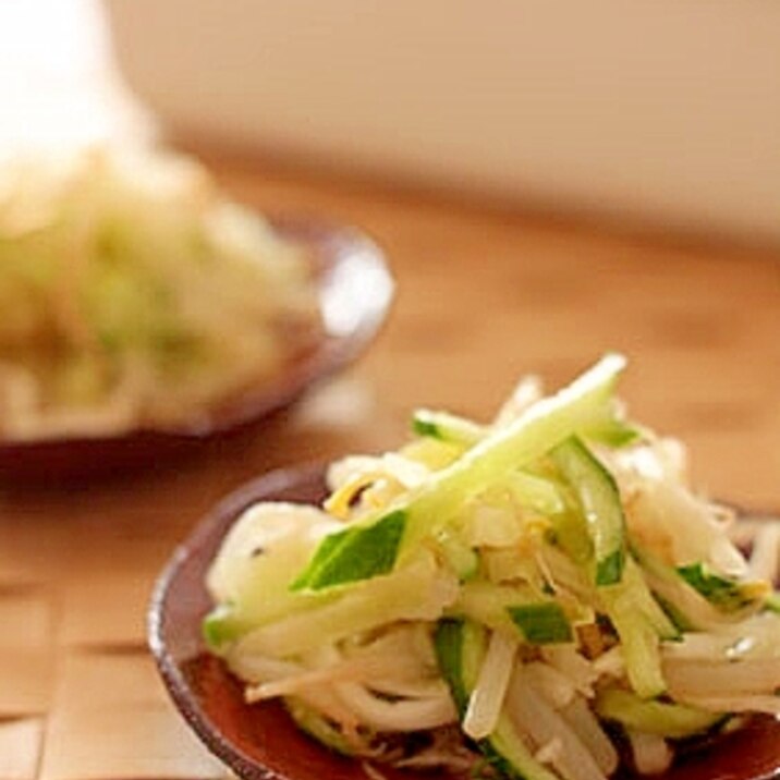 火を使わない キャベツときゅうりともやしのナムル レシピ 作り方 By Asukasmilecafe 楽天レシピ